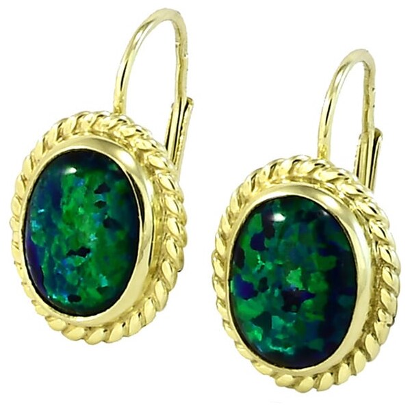 Zlaté náušnice Glare 379 64279797