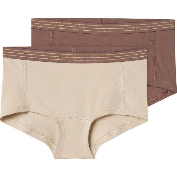 NAME IT Nohavičky svetlobéžová / hnedá 55181044