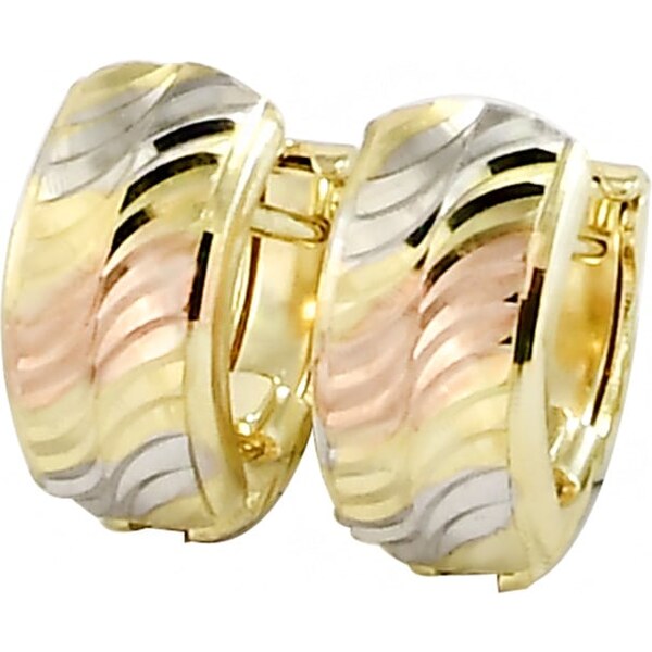 Zlaté náušnice Glare 385 64282241