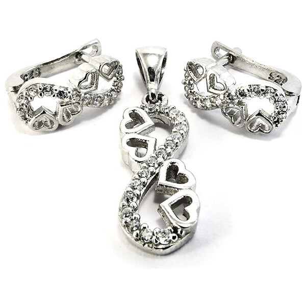 Strieborná súprava Glare 156 64282247