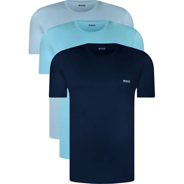 BOSS BLACK Tričko 3-balenie RN Classic | regular fit 64282756