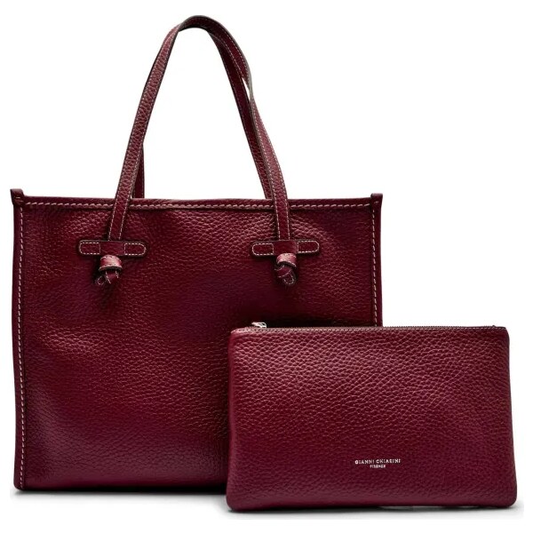 GIANNI CHIARINI Kožená shopper kabelka + príručná taštička Marcella 64284167