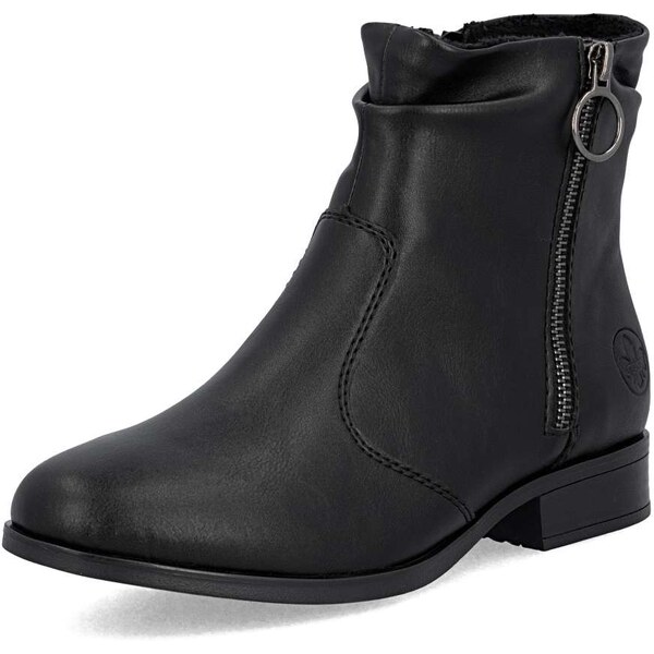 Dámska členková obuv RIEKER 77041-00 čierna W5 64285467