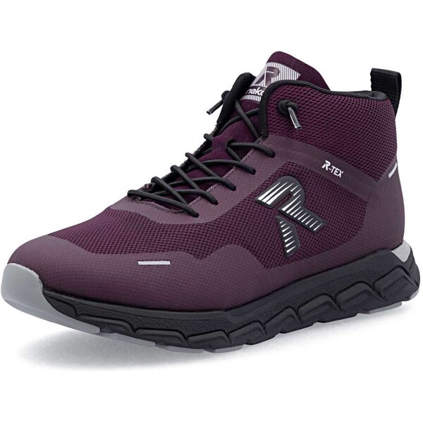 Dámska členková obuv RIEKER M9004-30 fialová W5 64285468