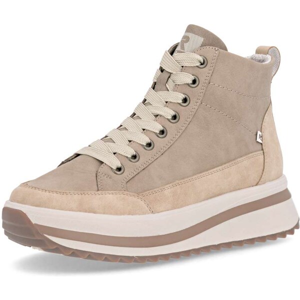 Dámska členková obuv RIEKER W3871-60 béžová W5 64285474