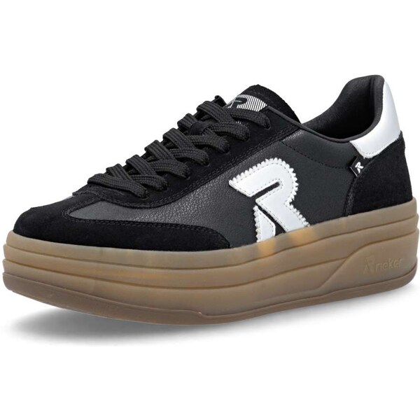 Dámske tenisky RIEKER W3700-00 čierna W5 64285479