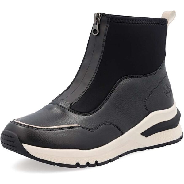 Dámska členková obuv RIEKER M6663-00 čierna W5 64285930