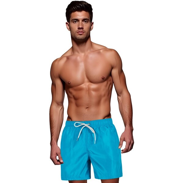 Dstreet Moderné modré pánske plavky 64286399