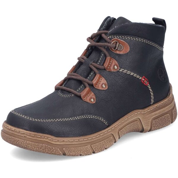 Dámska členková obuv RIEKER 72313-00 čierna W5 64288090