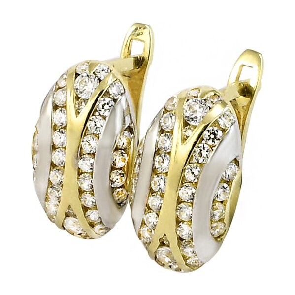 Zlaté náušnice Glare 389 64288819