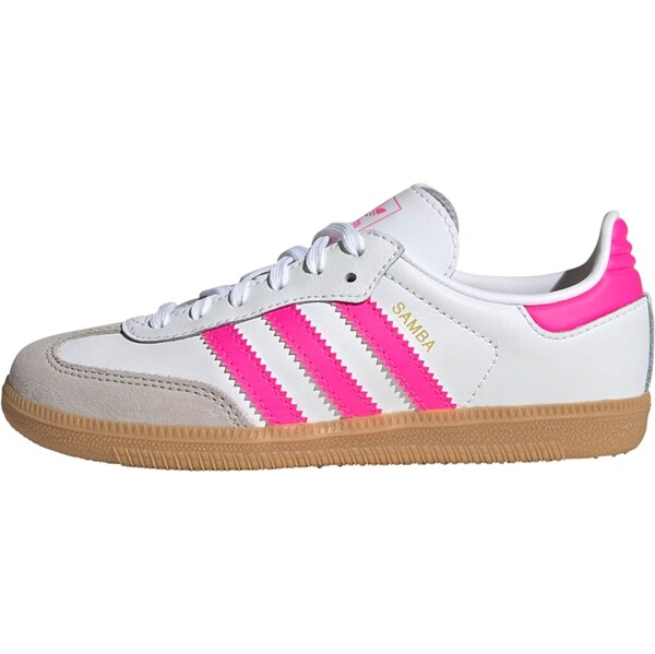 ADIDAS ORIGINALS Tenisky Samba farba ťavej srsti / neónovo ružová / 64395337