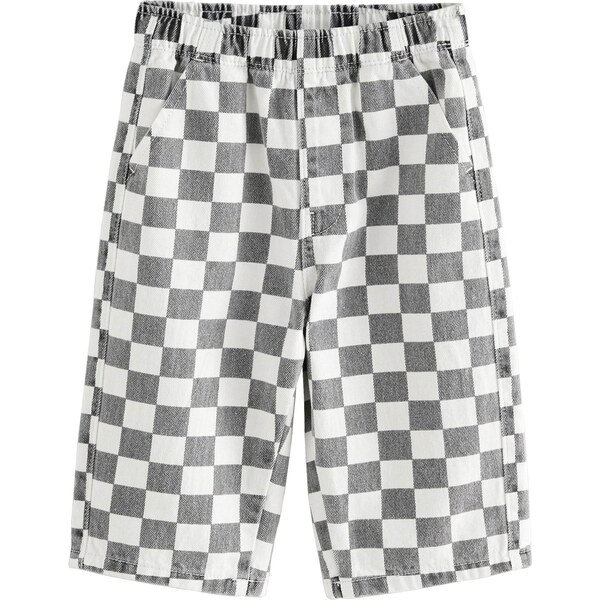 Next Nohavice sivá / biela 64403795