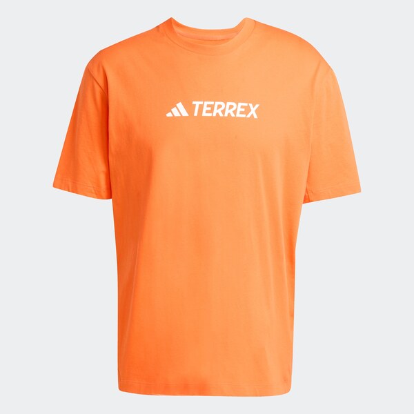 ADIDAS TERREX Funkčné tričko tmavooranžová / biela ako vlna 64382728