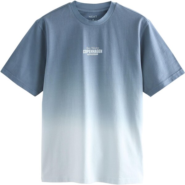Next Tričko modrosivá / pastelovo modrá / biela 64293759