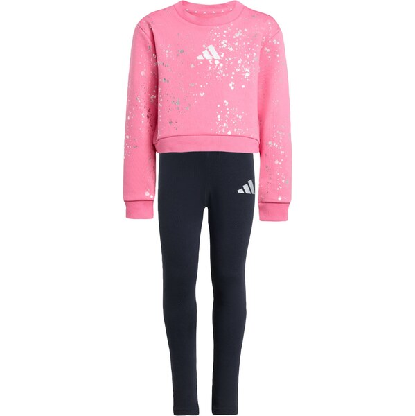 ADIDAS SPORTSWEAR Tréningový komplet ružová / čierna / strieborná 64293860