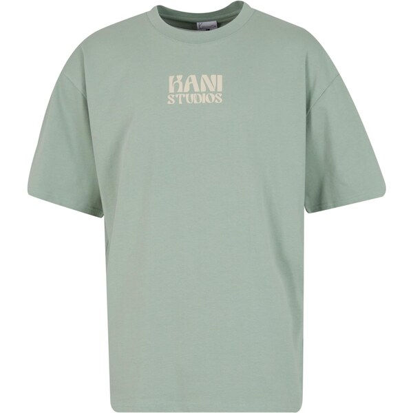 Karl Kani Tričko béžová / pastelovo zelená 64382931