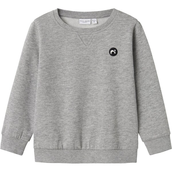 NAME IT Mikina NMMVimo sivá melírovaná 64400156