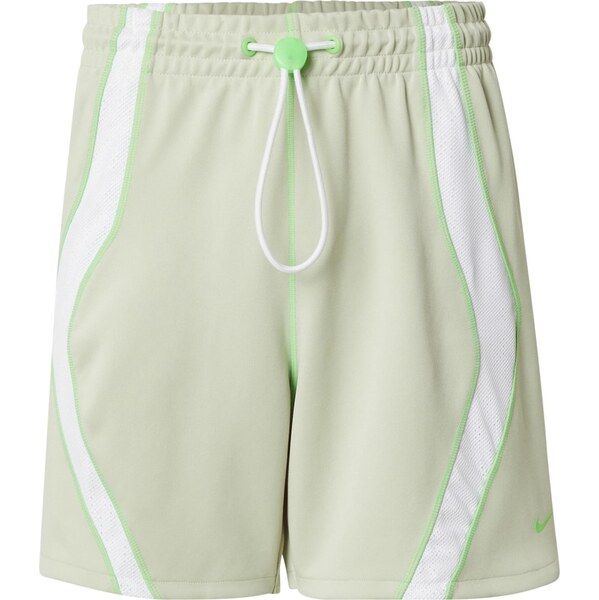 Nike Sportswear Nohavice zelená / biela 64295069