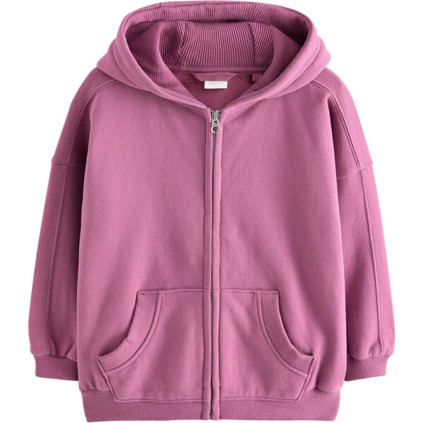 Next Tepláková bunda ružová 65881530