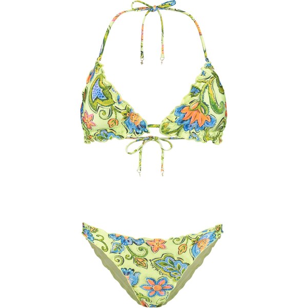 Shiwi Bikiny svetlomodrá / svetlozelená / koralová / čierna 65651502