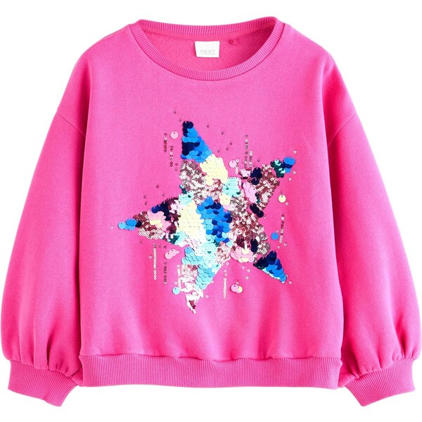 Next Mikina zmiešané farby / ružová 65880324