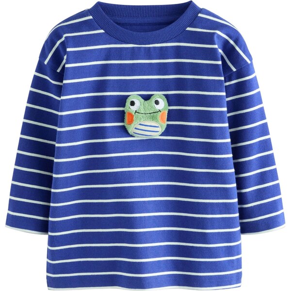 Next Tričko modrá / zelená / oranžová / biela 64488375