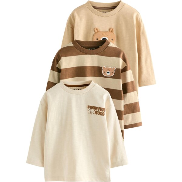 Next Tričko krémová / piesková / hnedá 64488380