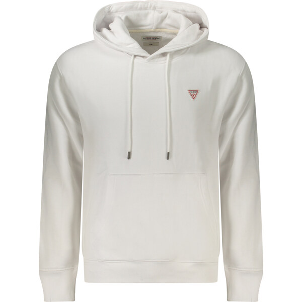 Biela pánska mikina GUESS JEANS 64708196