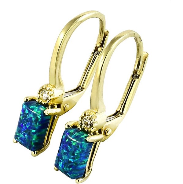 Zlaté náušnice Glare 403 64333895