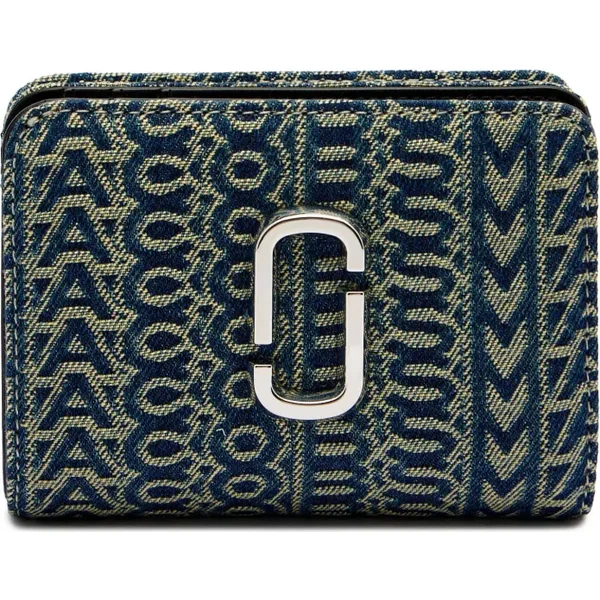 Marc Jacobs Peňaženka THE MINI COMPACT WALLET | s prímesou kože 64333848
