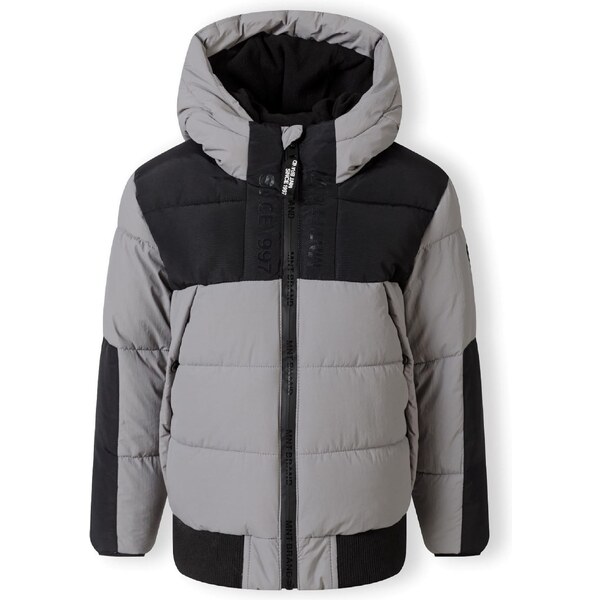 MINOTI Zimná bunda sivá / čierna / biela 54280691
