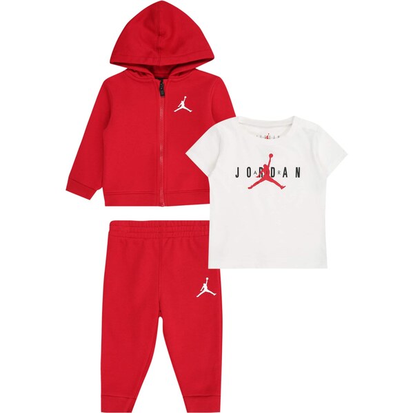 Jordan Set ESSENTIALS červená / čierna / biela 64339675