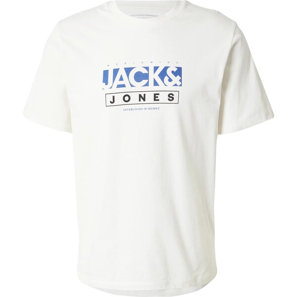 JACK & JONES Tričko JORSEVEN biela 64339834
