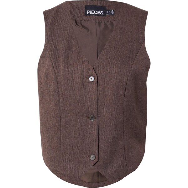 PIECES Vesta k obleku PCLAZZY hnedá 64339809