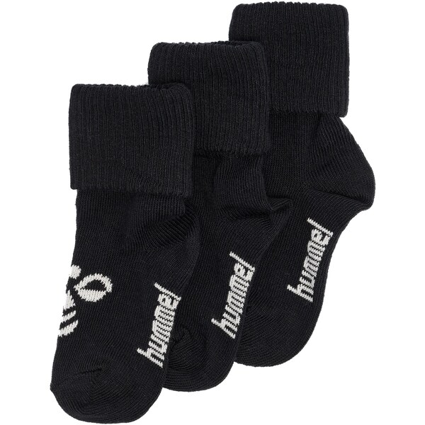 Hummel Športové ponožky MINI BEE čierna / biela 64339868