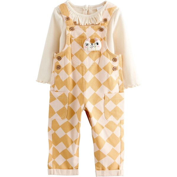 Next Set krémová / žltá 64528769