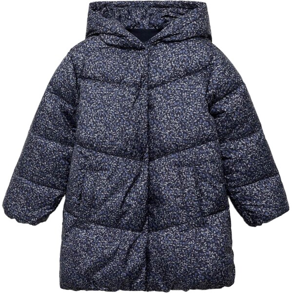 MANGO KIDS Kabát Anna námornícka modrá / modrosivá 65656085