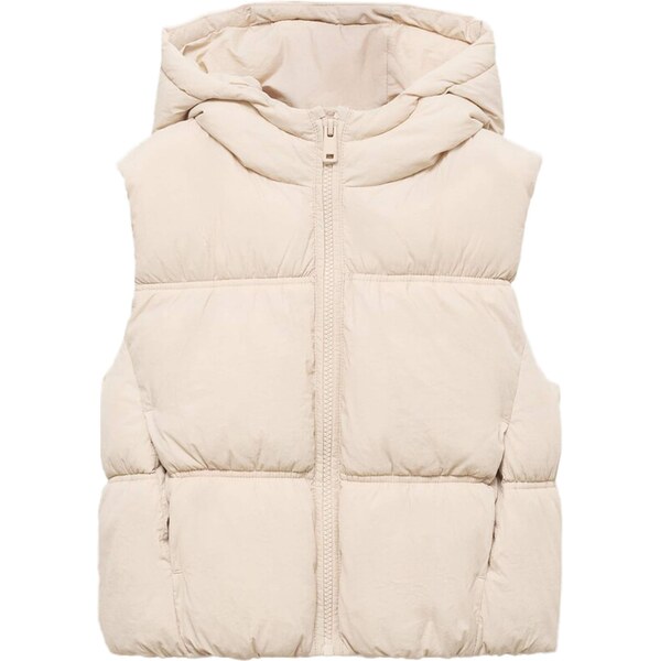 MANGO KIDS Vesta LUISA krémová 65577008