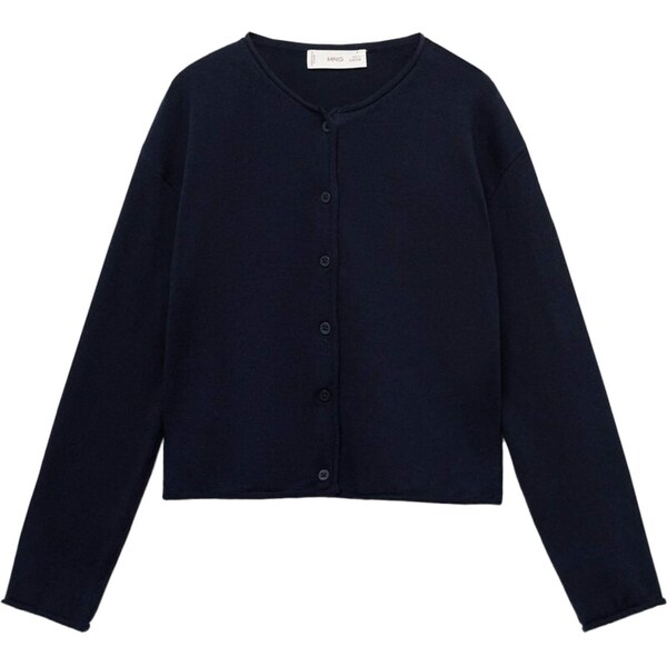 MANGO KIDS Kardigán EMMA námornícka modrá 65678421