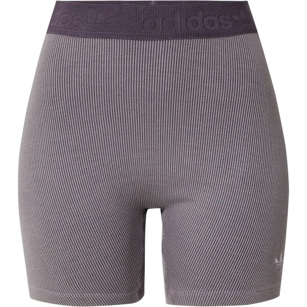 ADIDAS ORIGINALS Legíny dymovo šedá / tmavofialová 64339738