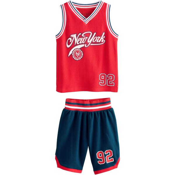 Next Set námornícka modrá / červená / biela 64339467