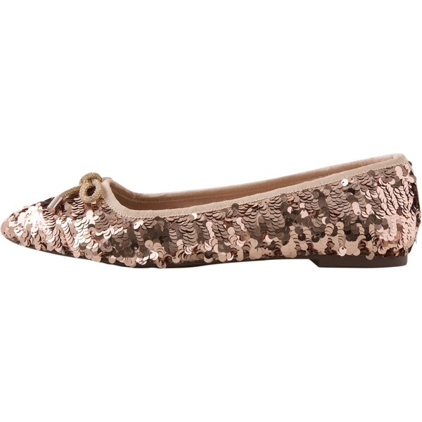 Next Baleríny ružové zlato 65881001