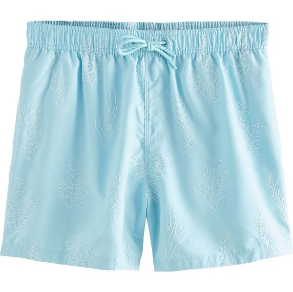 Next Plavecké šortky svetlomodrá / biela 65654938