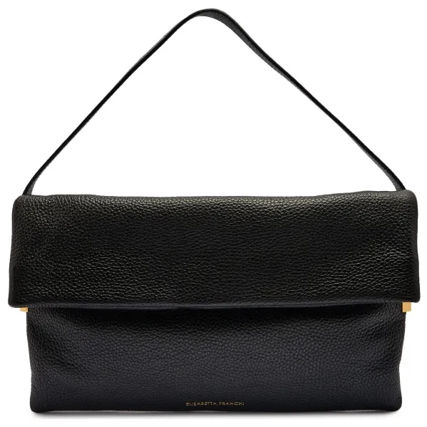 Elisabetta Franchi Kožená kabelka na rameno 64337680