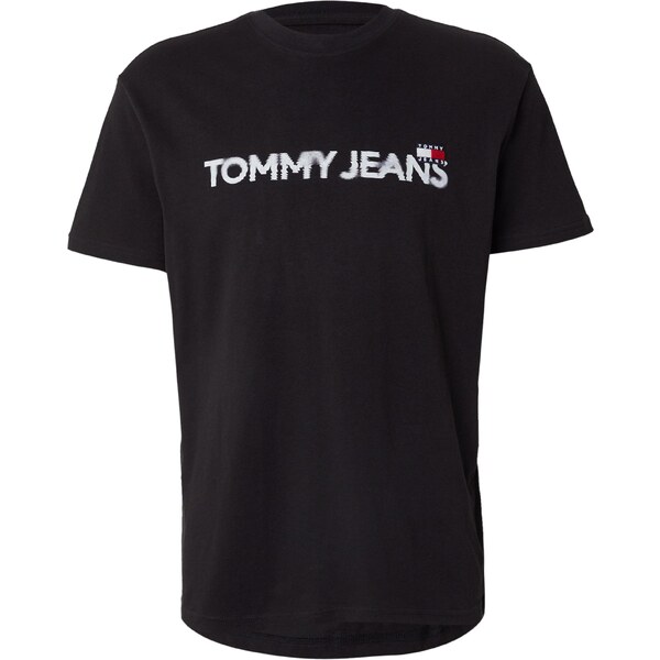 Tommy Jeans Tričko námornícka modrá / červená / čierna / šedobiela 64045344