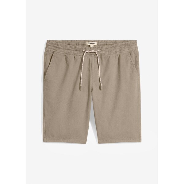bonprix Voľné bermudy, z čistej bavlny, Regular Fit, farba zelená 63894455