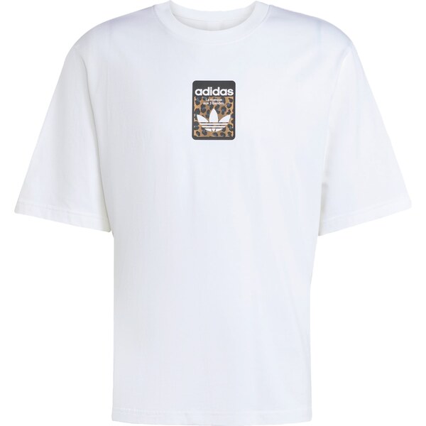 ADIDAS ORIGINALS Tričko Leo tmavomodrá / čokoládová / čierna / biela 64356624