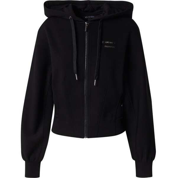 ARMANI EXCHANGE Tepláková bunda čierna 65883090
