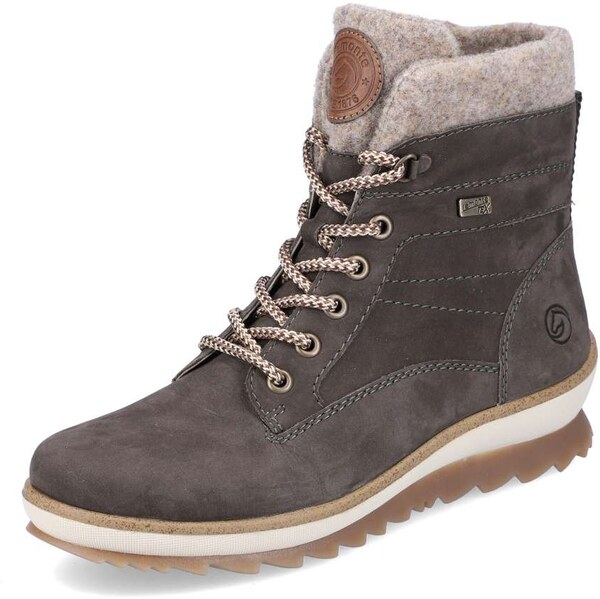 RIEKER Dámska členková obuv REMONTE R8477-46 sivá W5 34838104