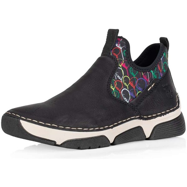 Dámska členková obuv RIEKER 45957-00 čierna W5 64354987